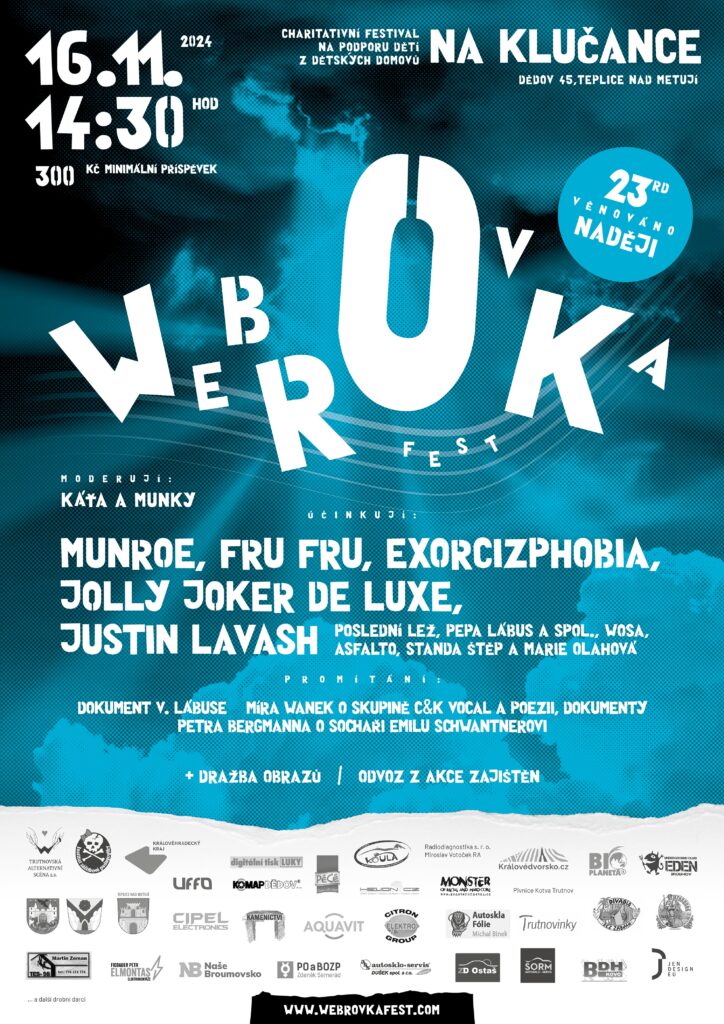 Plakát Webrovkafest 2024